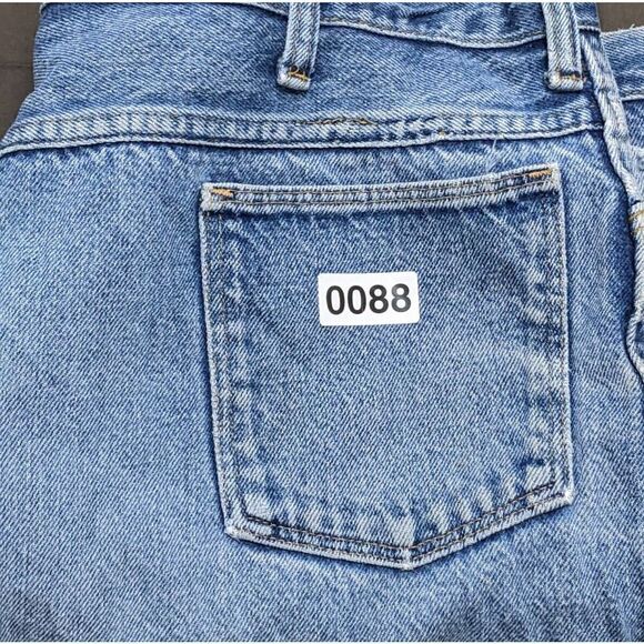 Rustler Mens 1970s Boot Cut Blue Jeans Medium Wash Denim Cotton USA 42x30 West - Picture 5 of 13